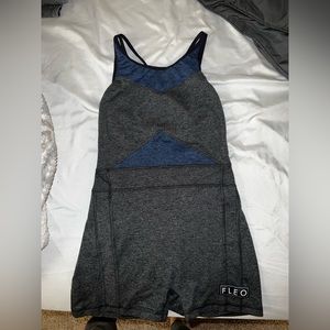 Fleo blue & gray singlet - WORN ONCE